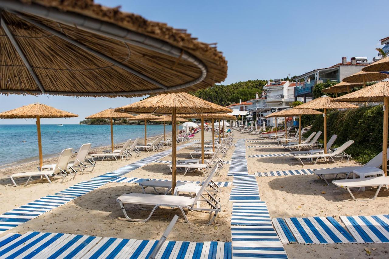 Halkidiki Greek Pride Seafront Hotel Skala Fourkas Ngoại thất bức ảnh